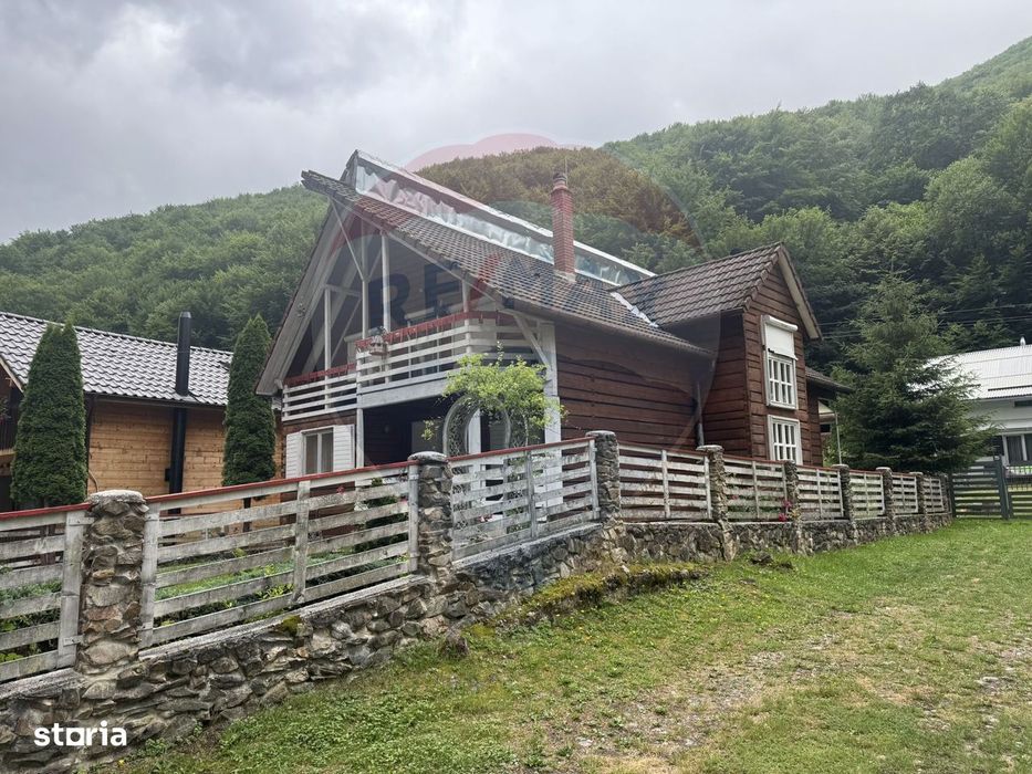 Cabana autentica de munte Frasinet - Baisoara 600 mp teren