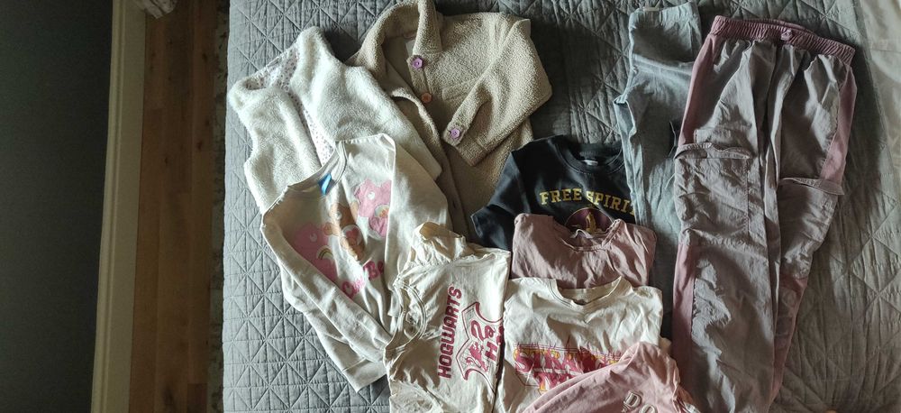 Зara рокля, жилетка и лот 10бр