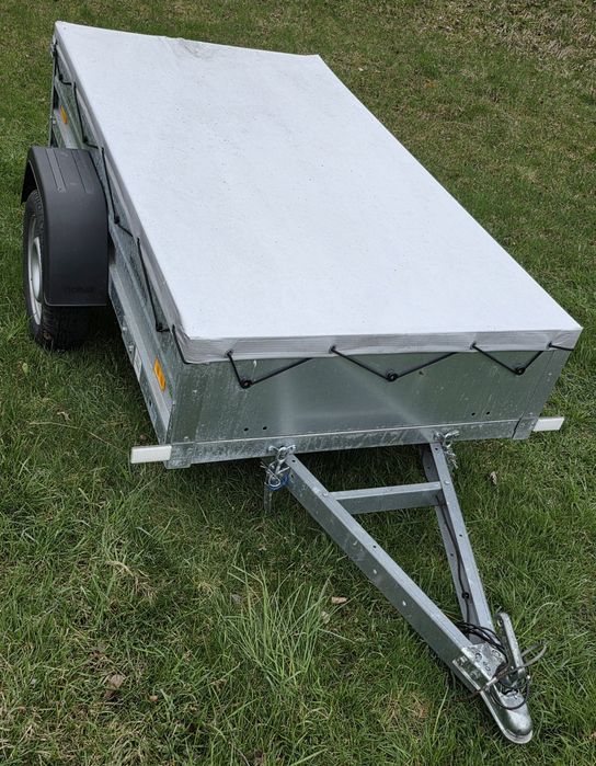 Remorca 750 kg rabatabila, înmatriculată, acte valabile