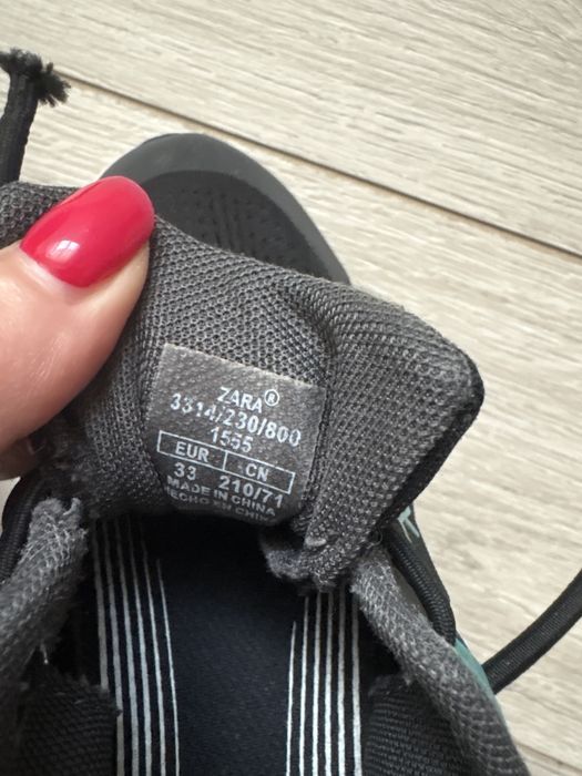 Puma, Nike, Zara 33 и  35