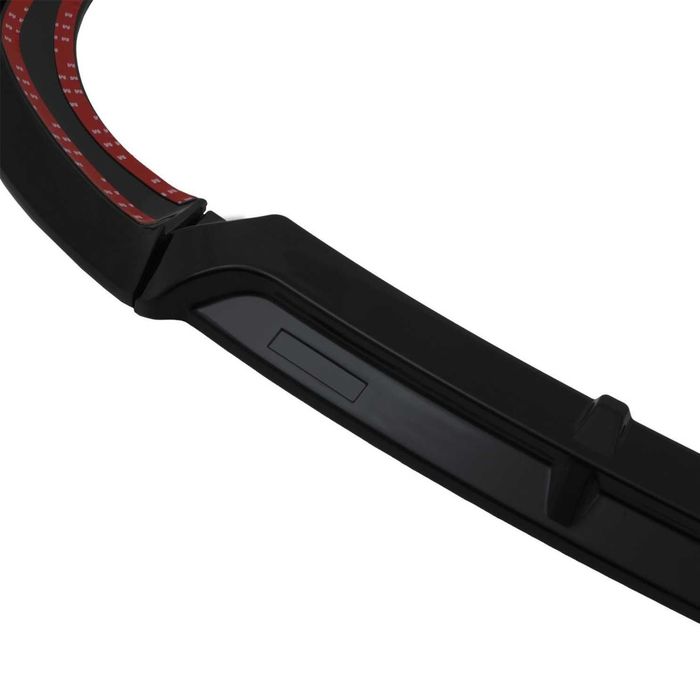 Преден лип спойлер за Mercedes E-Class W213 (2016–2020), черен гланц