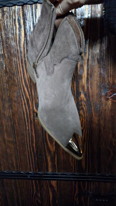 Естествена кожа луксозни кецове