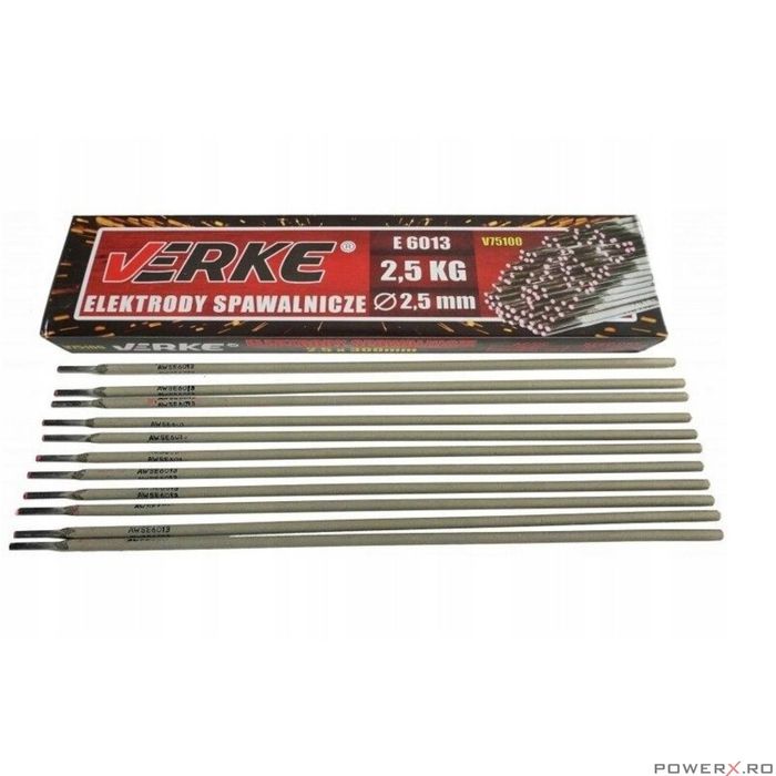 Pachet electrozi sudura, 2.5 Kg, 2.5 mm x 300 mm, Verke