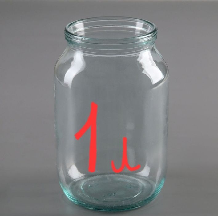 Банка 1 литр .200 штук.