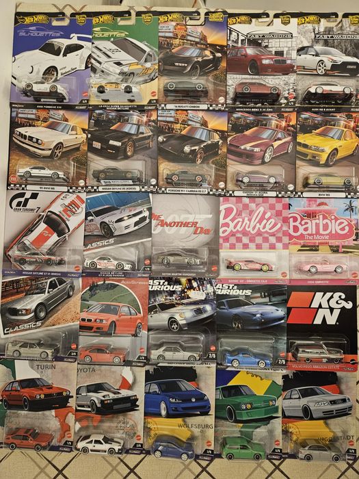 Hot Wheels, Matchbox, Premium, Fast & Furious, Gran Turismo, колички 1