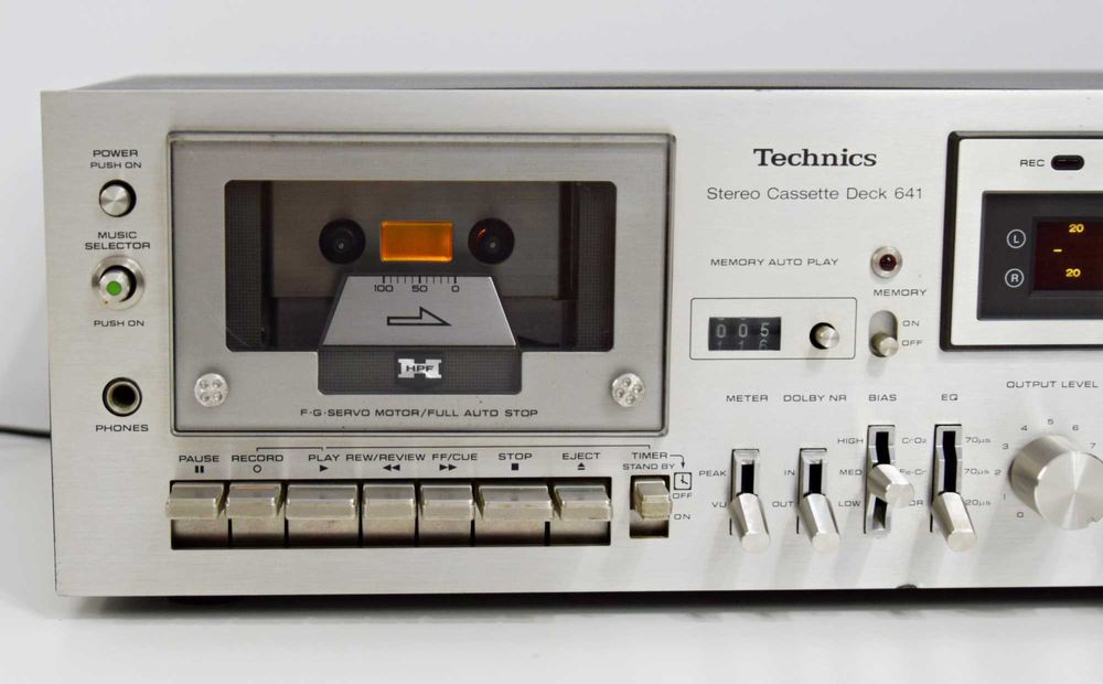 Deck Technics RS-641, casetofon cu defect