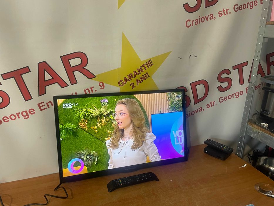 Televizor LED FullHD  Scansonic LEDDV800-T2  DVD/72 cm  Garantie 2ani