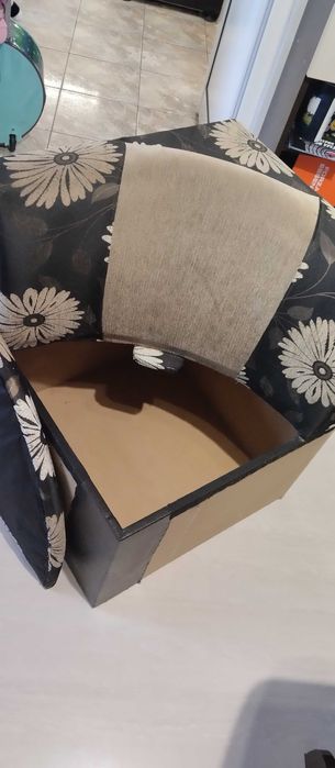 Кухненски ъгъл с тройна разтваряма ракла