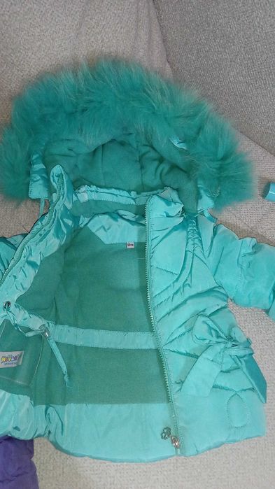 Зимний детский комбинезон