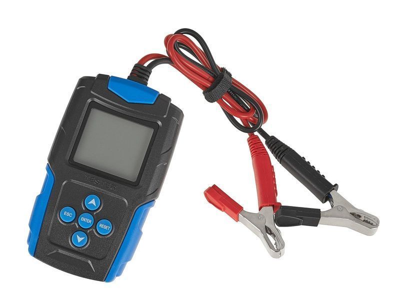 Тестер за батерии lcd 12/24v 3ah-200ah
