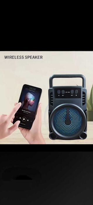 Boxa audio bluetooth sunet clar, baterie de lunga durata, slot SD card