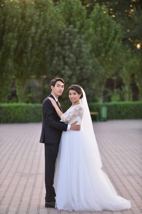 Счастливое свадебное платье