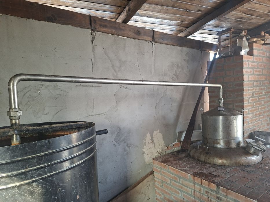 Cazan țuică de inox 350l