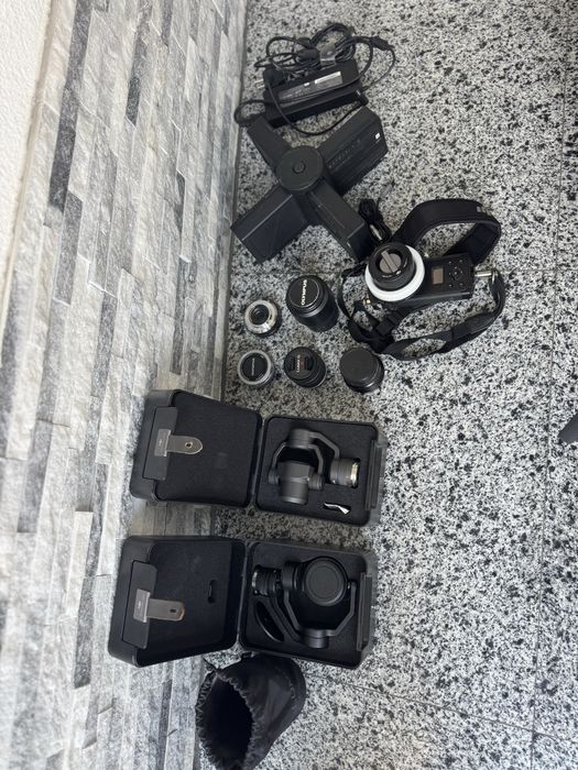 Vand drona dji inspire 2 cu nenumarate accesorii