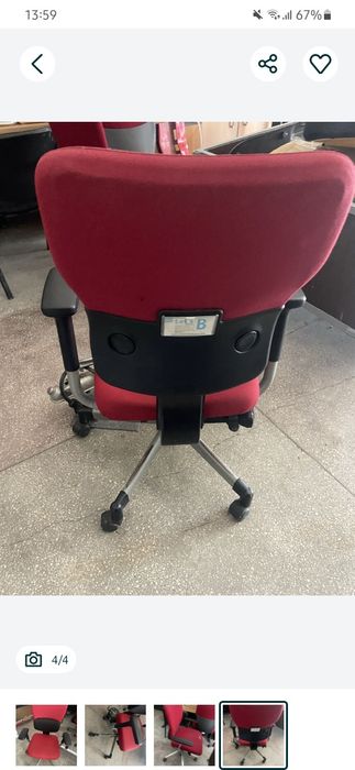 Scaun stabil de birou confortabil