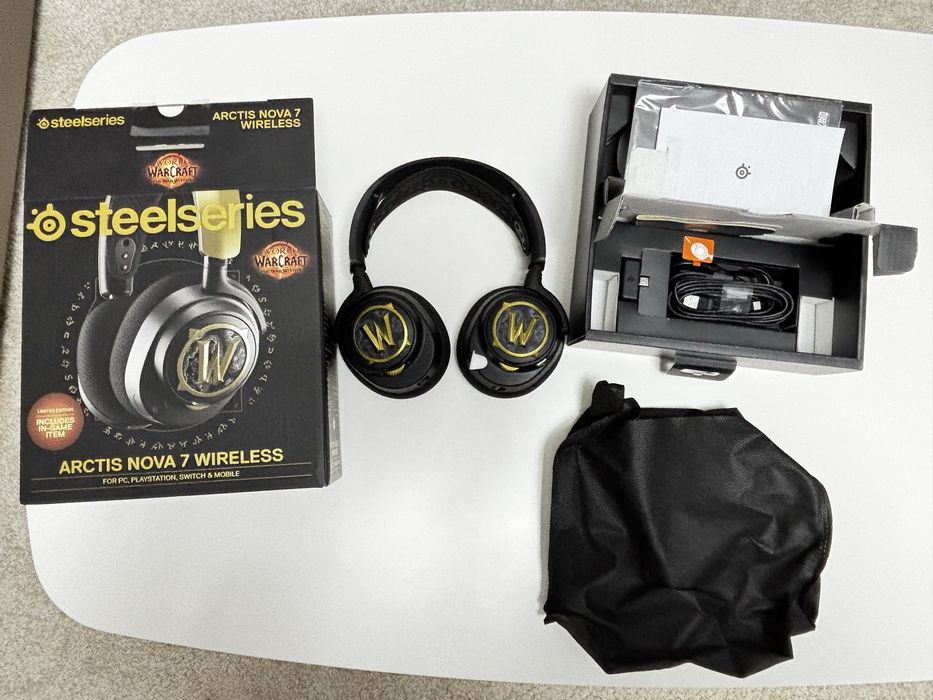 Casti Steelseries Editia World of  Warcraft NOI