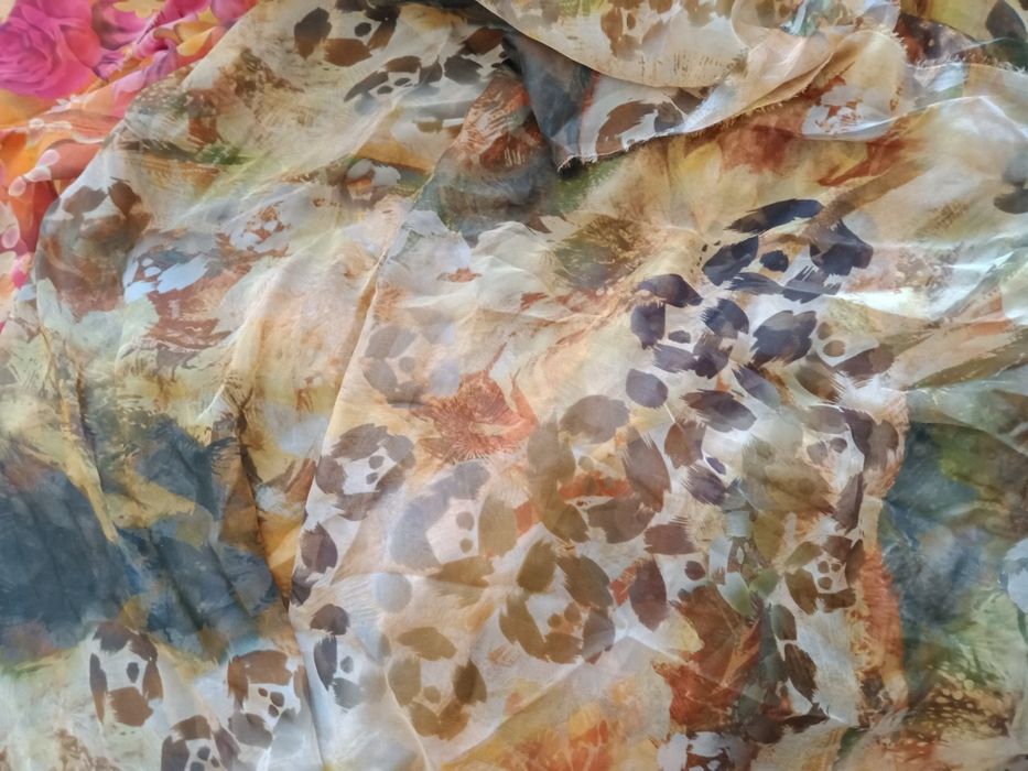 платки ткани новые