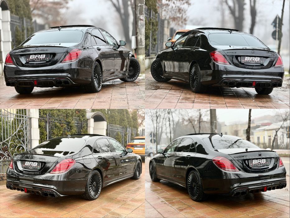 • Mercedes S350d 2016 • Packet 63 Amg • Interior Alb - Prezidential !