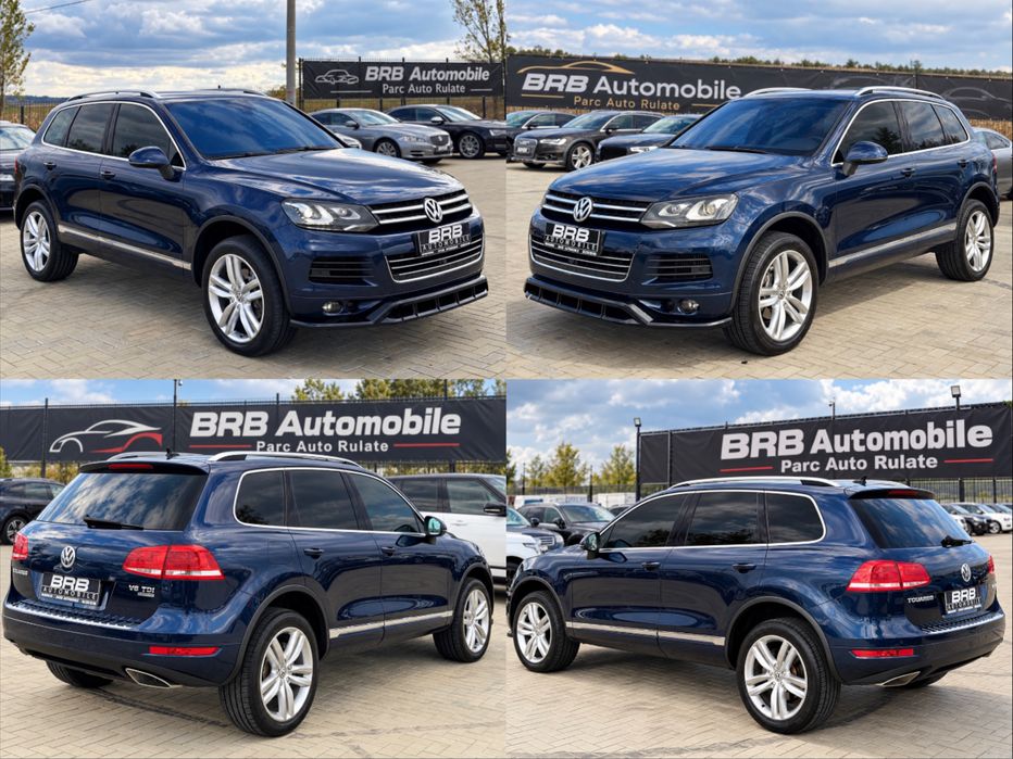 • Vw Touareg 2012 • 3.0 Diesel 4 Motion / Ventilatie / Carlig electric / Line - Side assist / Parc Auto • RATE • Garanție •