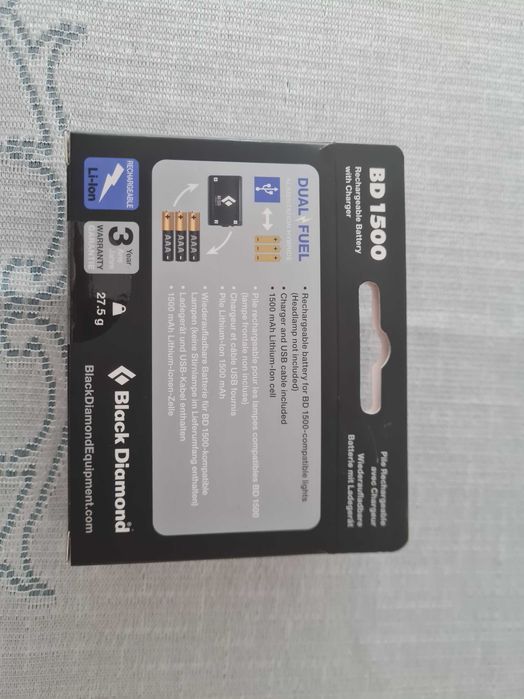 BLACK DIAMOND BD 1500 Battery & Charger