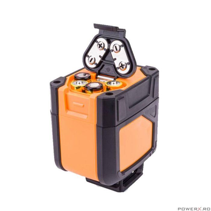 Nivela laser incrucisat, 360 grade 50 metri, trepied geanta, Powermat