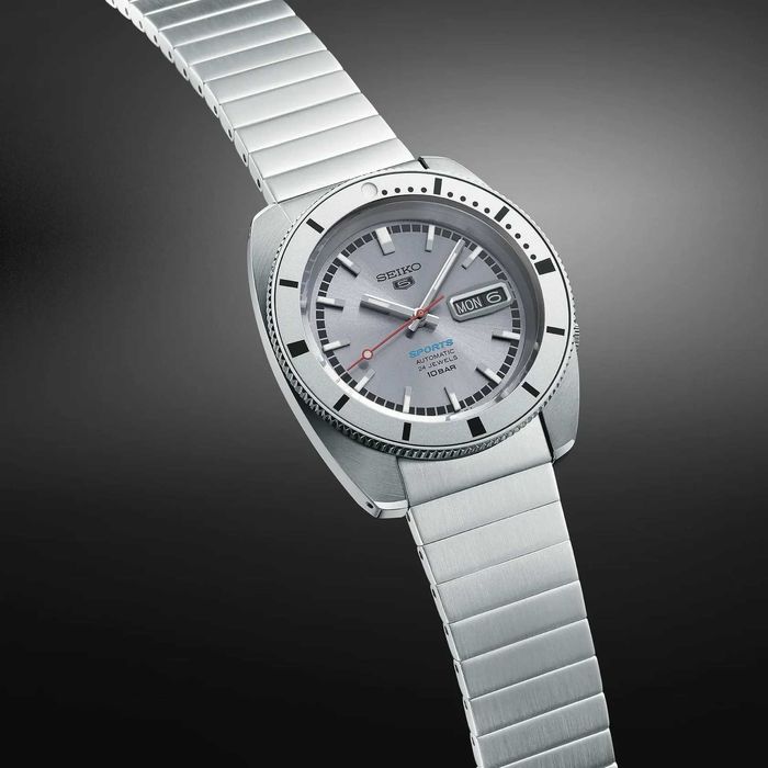 Seiko 5 Heritage ‘Pepper Black’ 1968 Recreation Limited Edition SRPL03