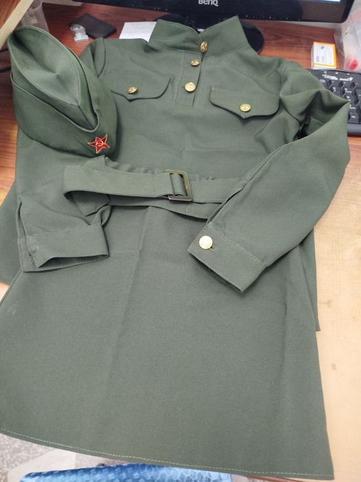 Военный костюм детский для девочки