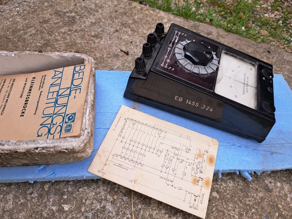 vintage  aparat masura