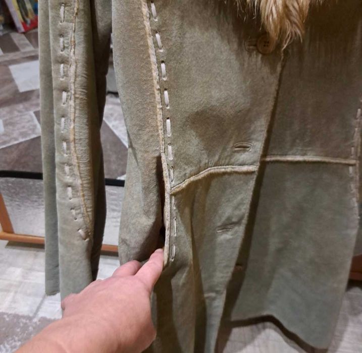 Cojoc  vintage,cu blanita