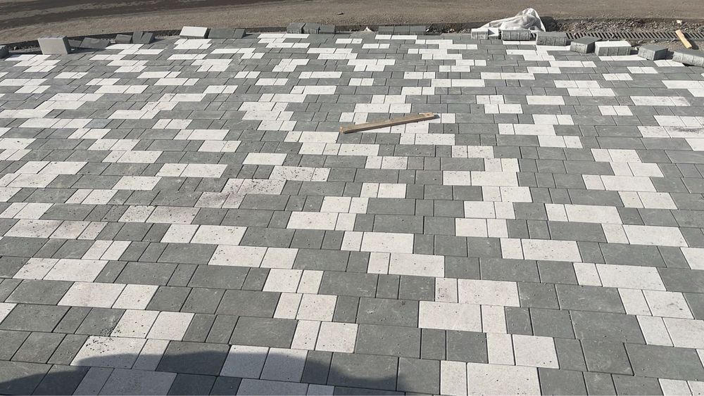 Укладка тротуарной плитки