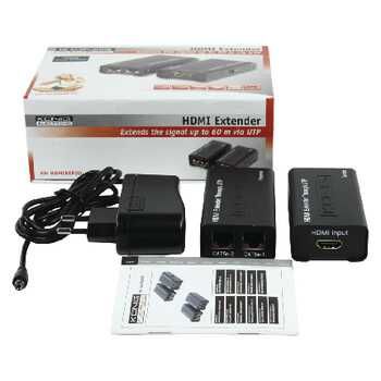 Extender HDMI 60M KONIG, 1080P prin UTP/FTP CAT 5E/6