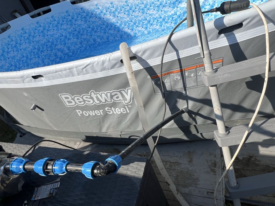Piscină cu cadru metalic Bestway 404x201x100