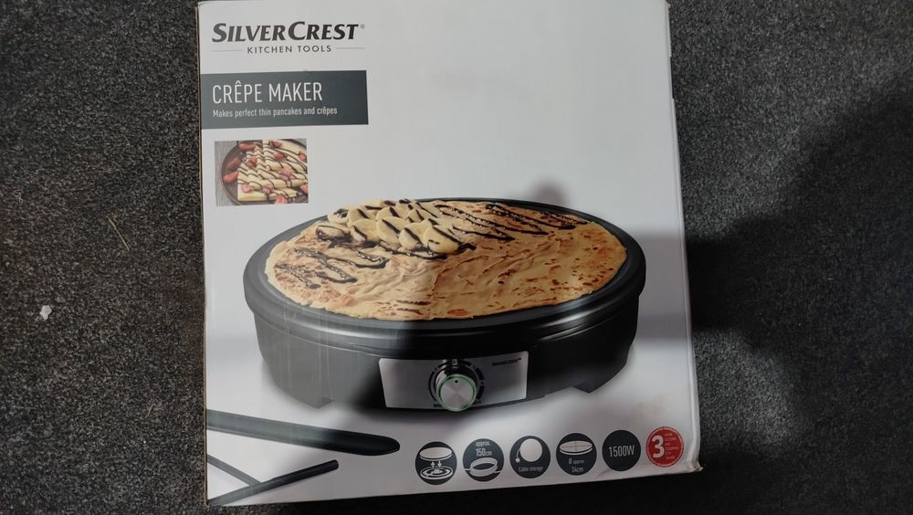 Aparat electric sivercrest pentru facut clatite Nou