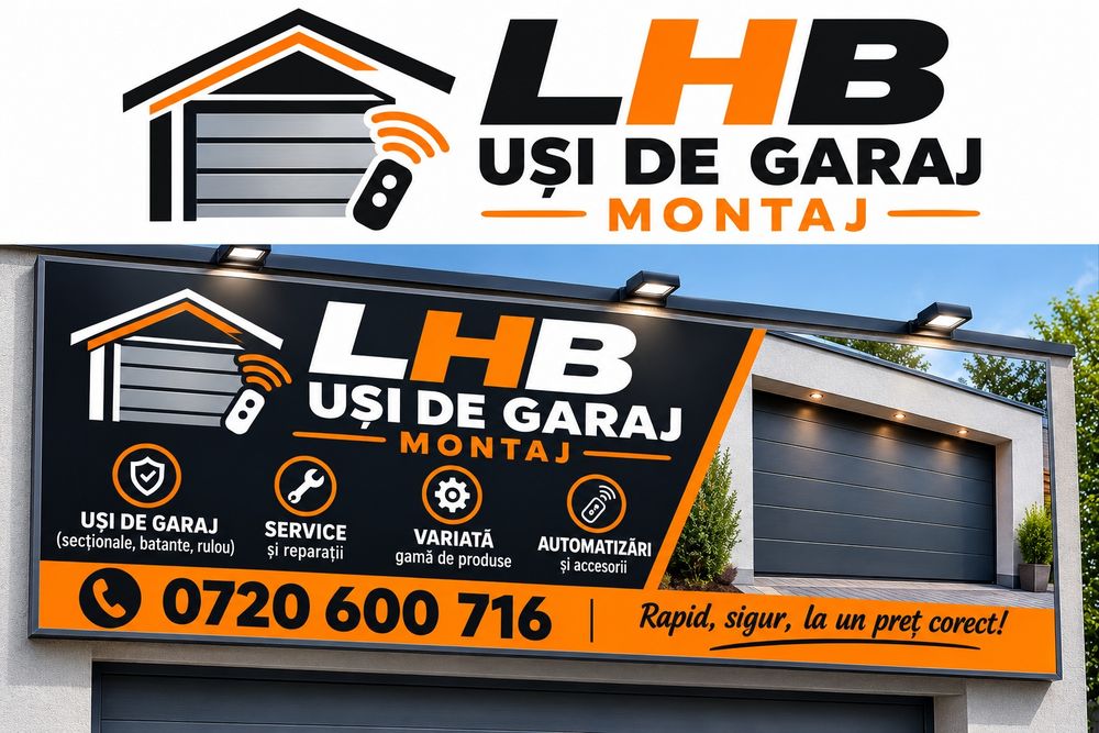 Usa de garaj, automatizari