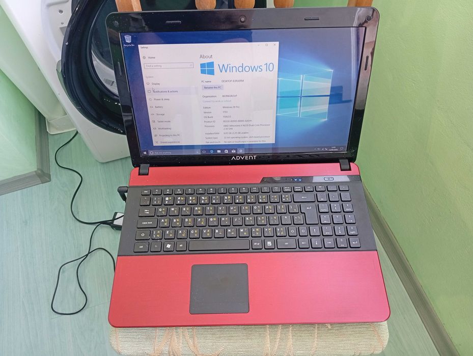 Advent Monza N2/15.6"инча/AMD Athlon II N330/8GB RAM/500GB HDD/лаптоп