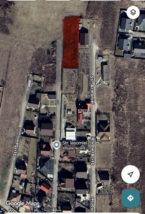 Teren 943 mp – Lunca Cetățuie, Iași