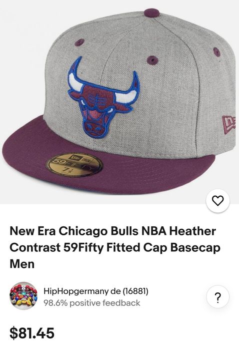 Шапка New Era Chicago Bulls