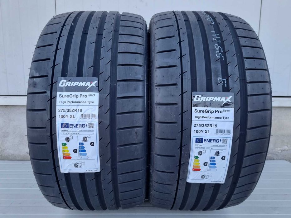 275/35 R19 100Y, GRIPMAX ProSport, Anvelope de vara, Aderenta clasa A