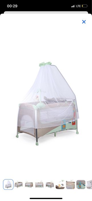 Продам детскую кровать с матрасом