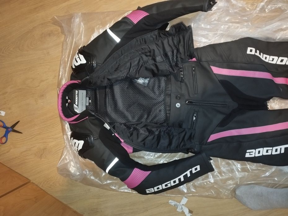 Дамски кожен мото екип 34 (XS)