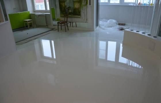 Наливные полы под ключ
