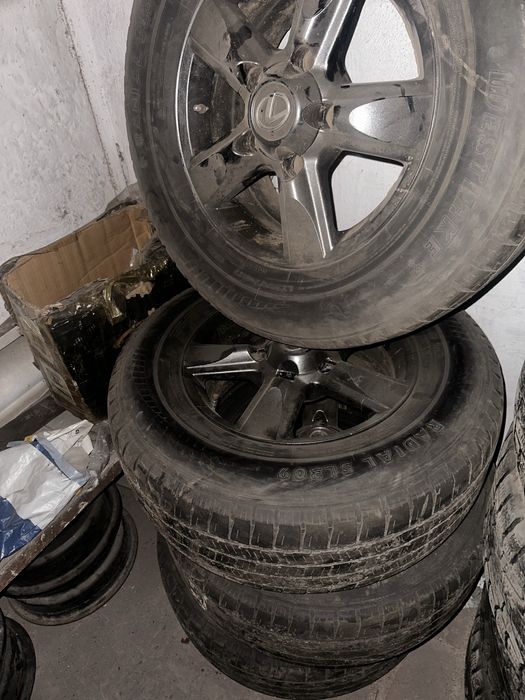 265 70 r17 шины с дисками от лексуса