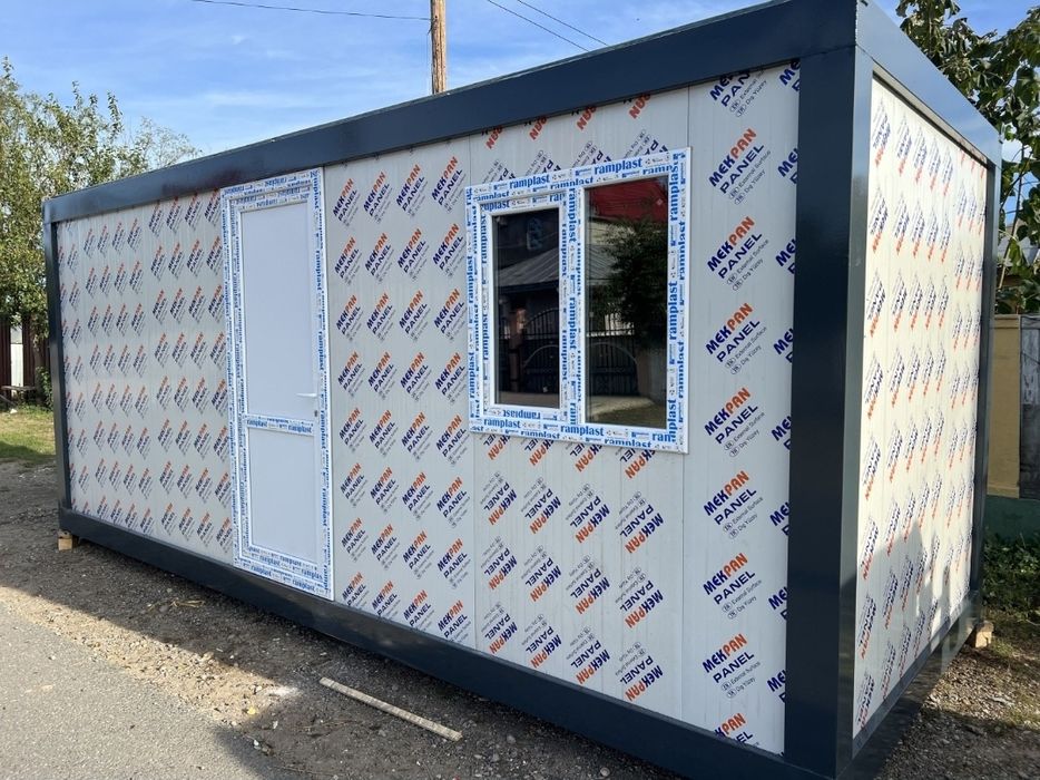 Container modular birou,locuinta,vestiar,spatiu comercial  7 x 2.4m