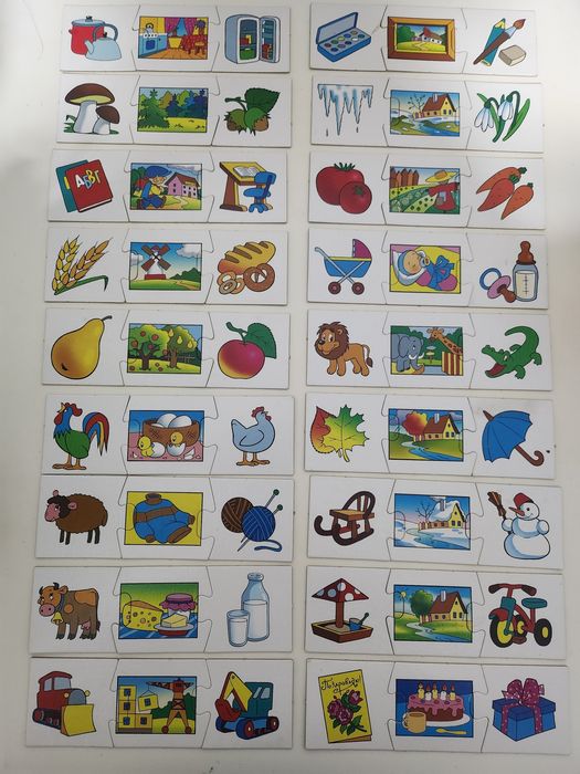 Развивающие карточки для детей  набор 2