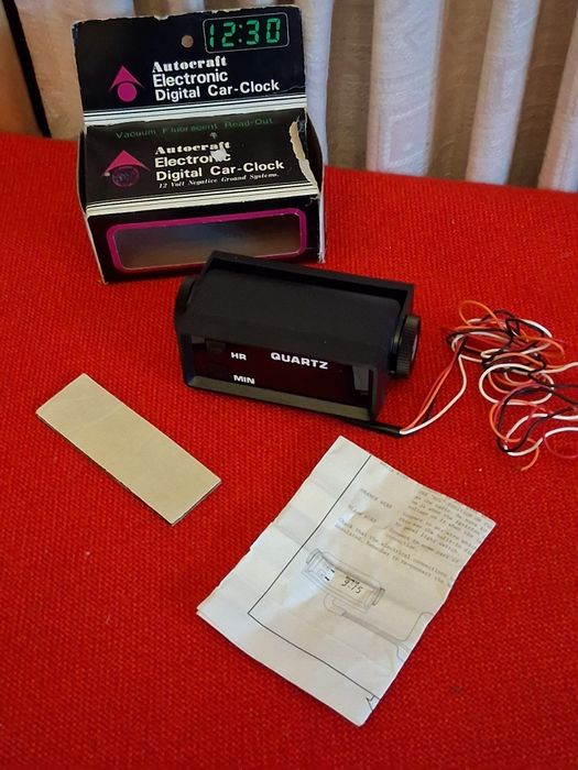 Ceas electronic digital auto Autocraft nou in cutie.