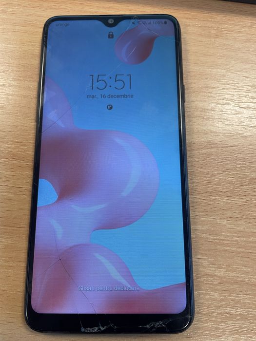 Telefon Samsung A20 s sticla display sparta, functional