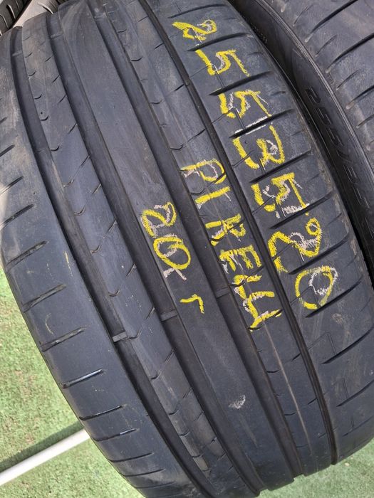 255 35 20 PIRELLI  2бр летни дот 2020г