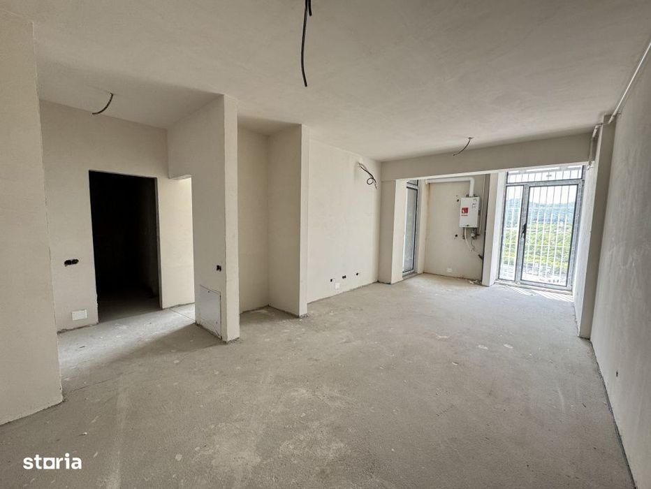 Apartament de 2 camere, 48.73 mp, 20 mp terasa, Finisat, Parcare, Zona