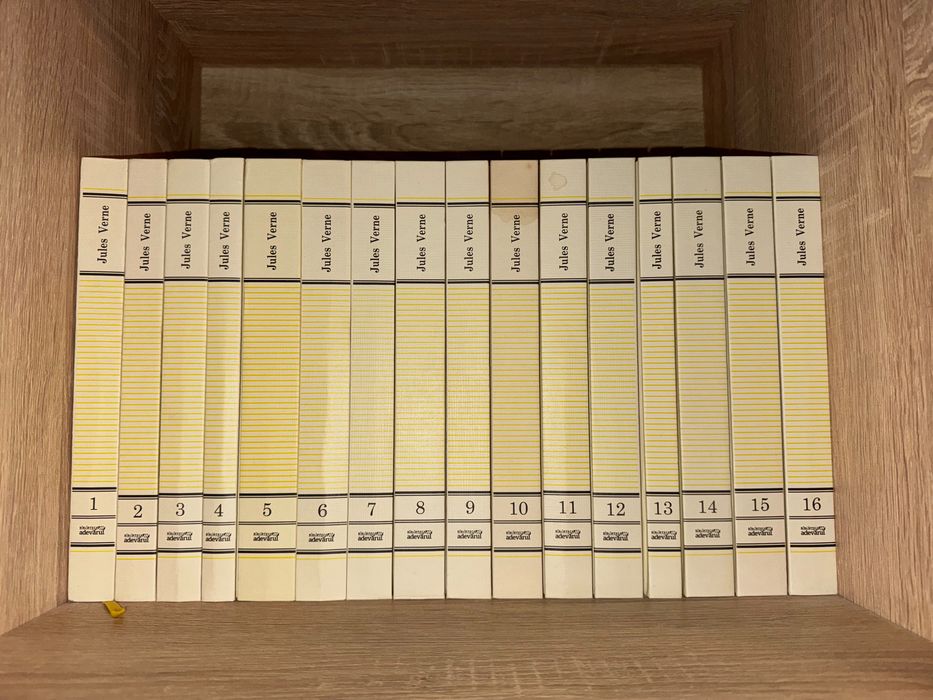 Colecția Jules Verne 40 de volume Adevărul