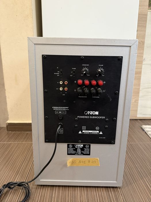 Canton AS-25SC 10” Subwoofer